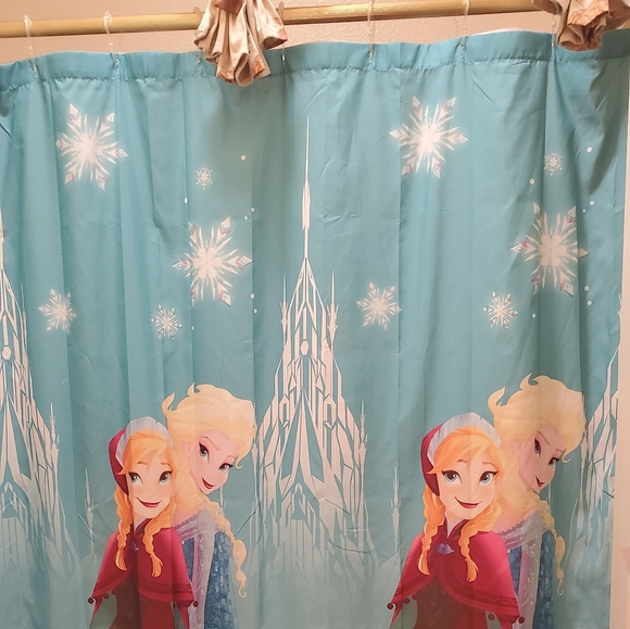 Disney Bath, Skin & Hair Disney Frozen Shower Curtain With Anna
